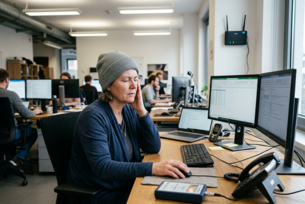Elektrosensibilität am Arbeitsplatz – Wolfgang Skischally über Belastungen im Büro